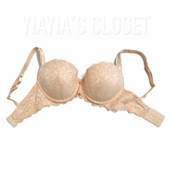 Le Mystere 34DDD/F Sophia 2435 Lace Underwire Bra - Peach Blossom - Picture 6 of 16